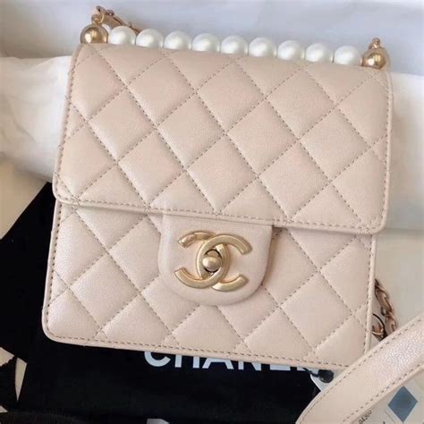 pesrl pink quilted chanel handbags|chanel pink ref purses.